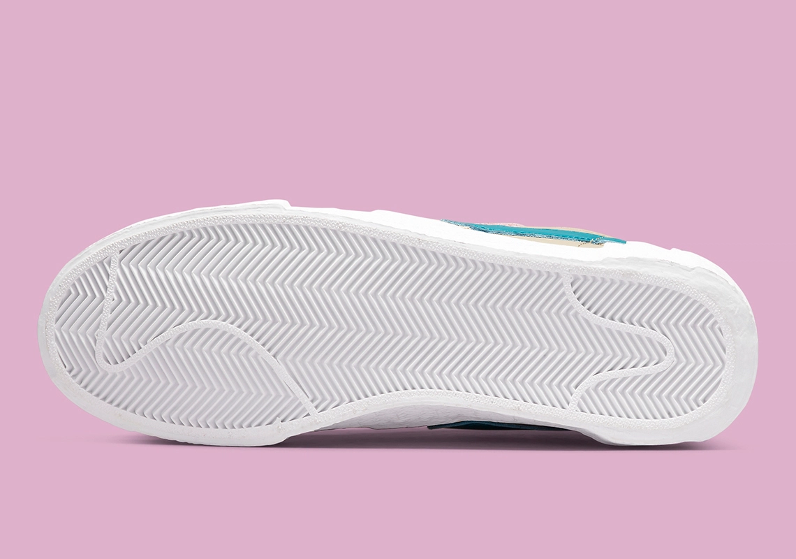 KAWS x Sacai x Nike Blazer Low ‘’Reed’’ - DM7901-200