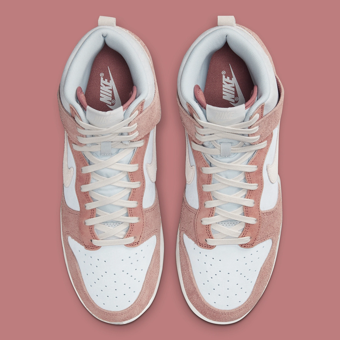 Nike Dunk High ‘’Fossil Rose’’ - DH7576-400