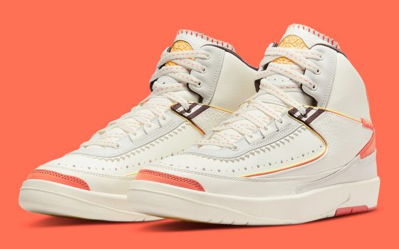 Maison Château Rouge x Air Jordan 2 ‘’Orange and Sail’’ - DO5254-180