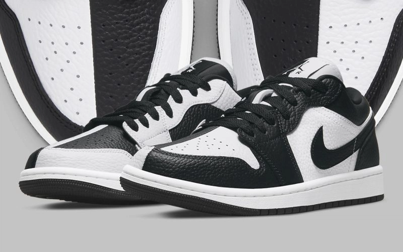 Air Jordan 1 Low ‘’Homage’’ - Black & White - DR0502-101