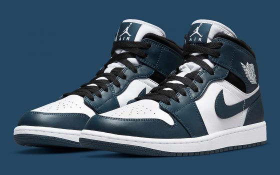 Air Jordan 1 Mid ‘’Dark Teal’’ - 554724-411