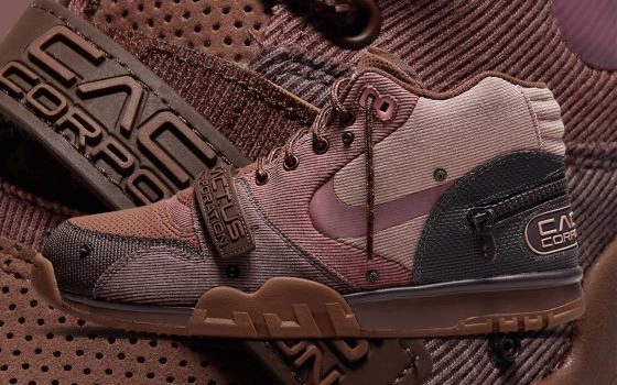 CACT.US CORP x Nike Air Trainer 1 ‘’Archaeo Brown and Rust Pink’’ - DR7515-133