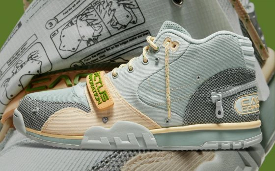 CACT.US CORP x Nike Air Trainer 1 ‘’Grey Haze and Dusty Sage’’ - DR7515-001