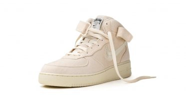 StussyNike Air Force 1 Mid ‘’Fossil’’