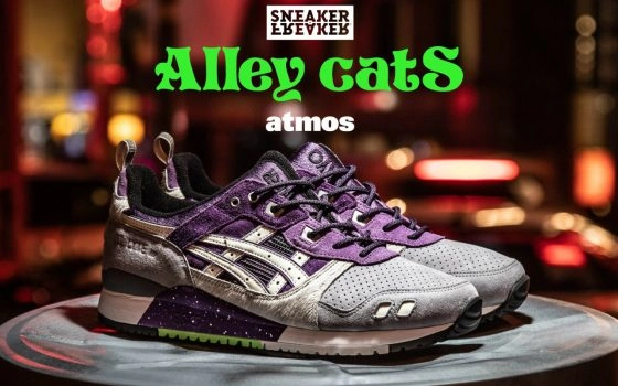 Sneaker Freaker x atmos x ASICS GEL-Lyte 3 ‘’Alley Cats’’ - 1201A529-020