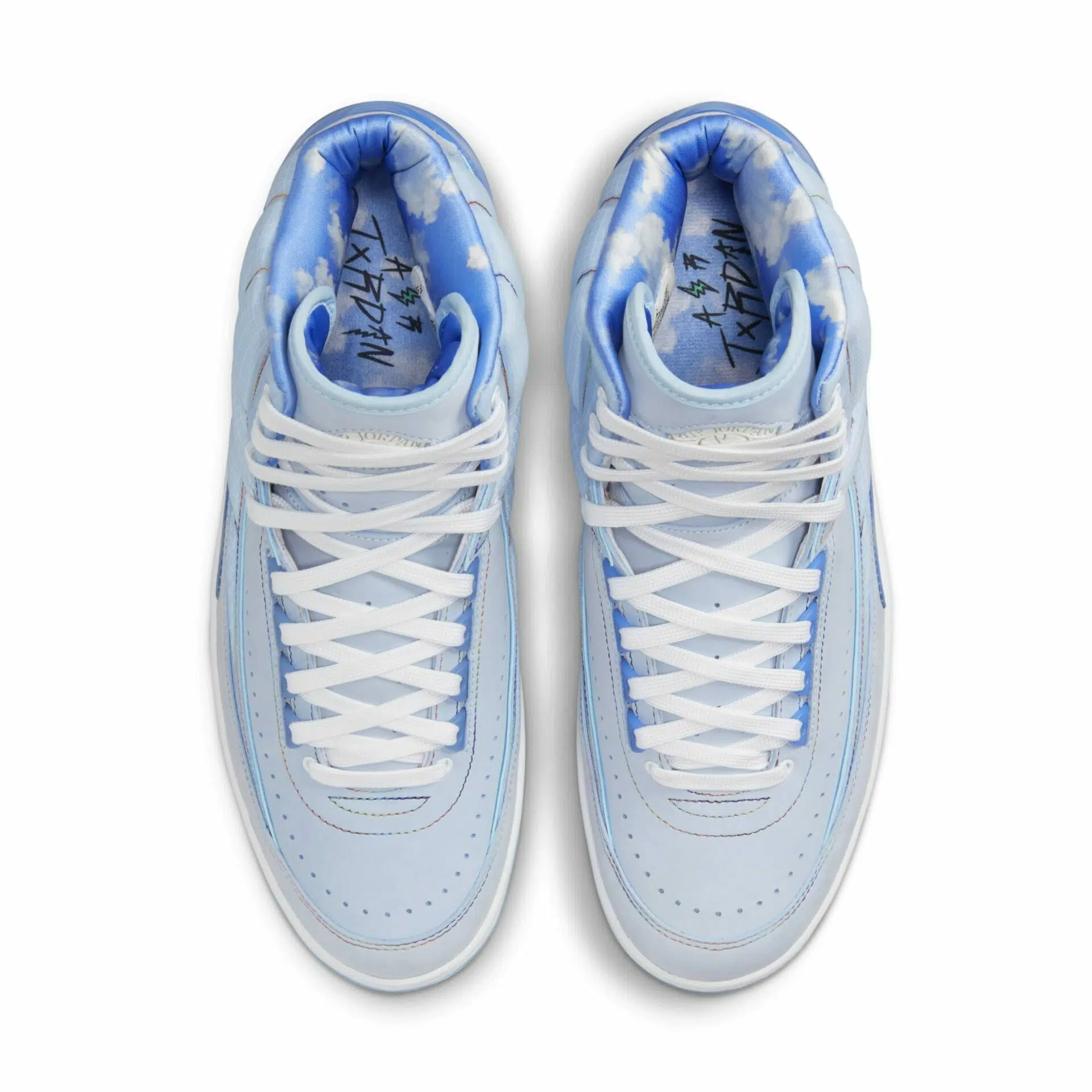 J. Balvin x Air Jordan 2 ‘’Celestine Blue’’ - DQ7691-419