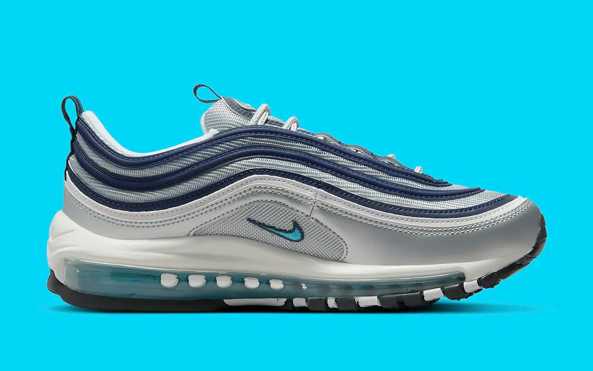 Nike Air Max 97 ‘’Metallic Silver and Chlorine Blue’’ - DM0028-001