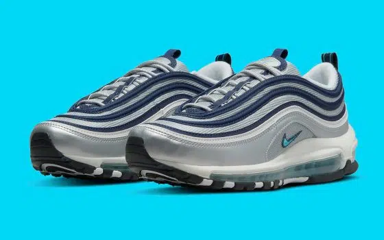 Nike Air Max 97 ‘’Metallic Silver and Chlorine Blue’’ - DM0028-001