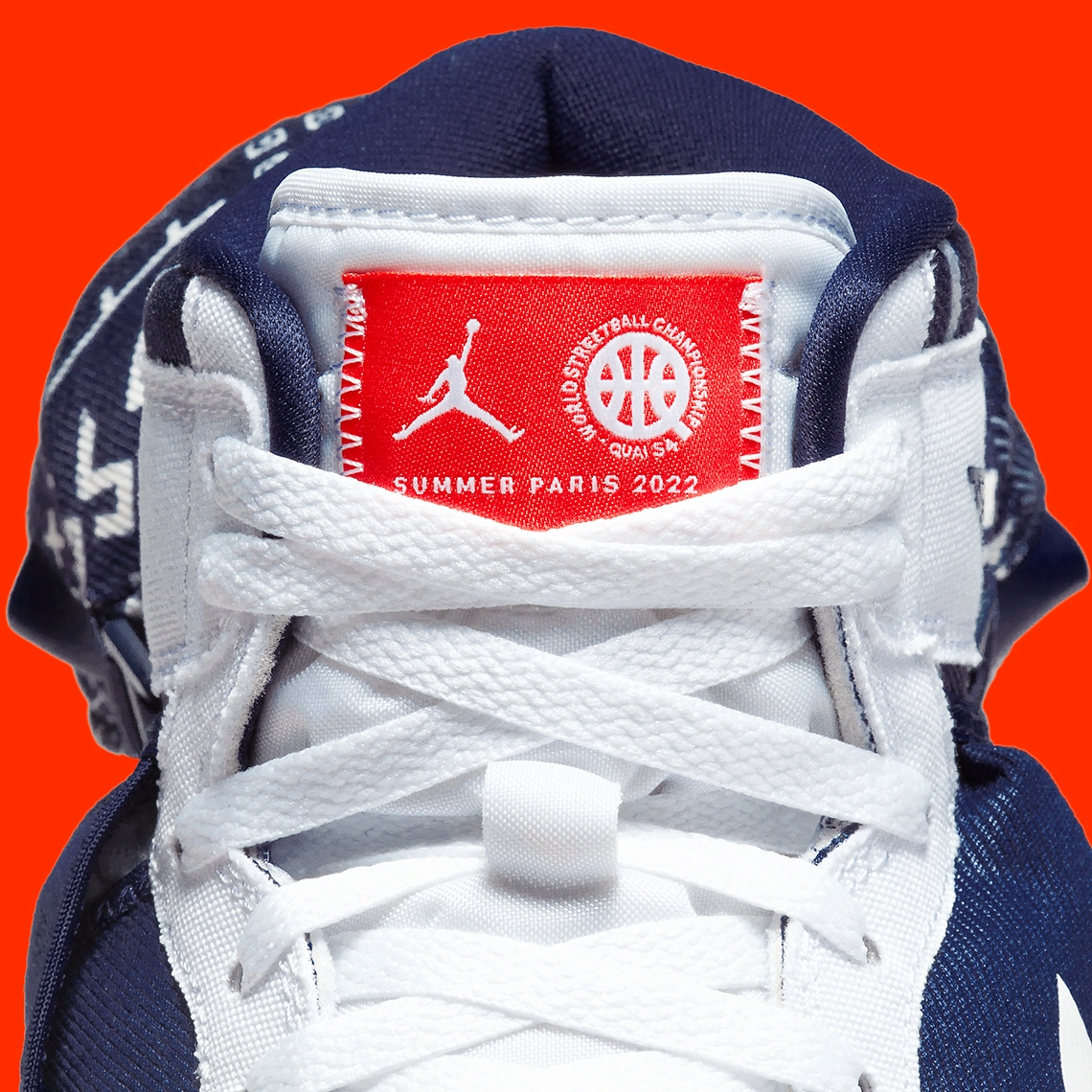Quai 54 x Air Jordan 1 Mid Utility ‘’White and Neutral Indigo’’ - DV1717-100
