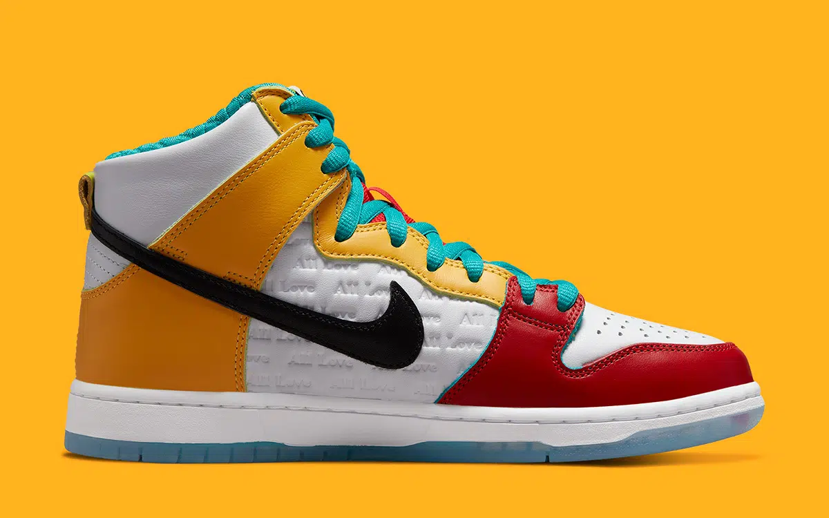 froSkate x Nike SB Dunk High ‘’All Love’’ - DH7778-100