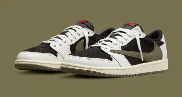 Travis ScottAir Jordan 1 Low OG SP ‘’Medium Olive’’