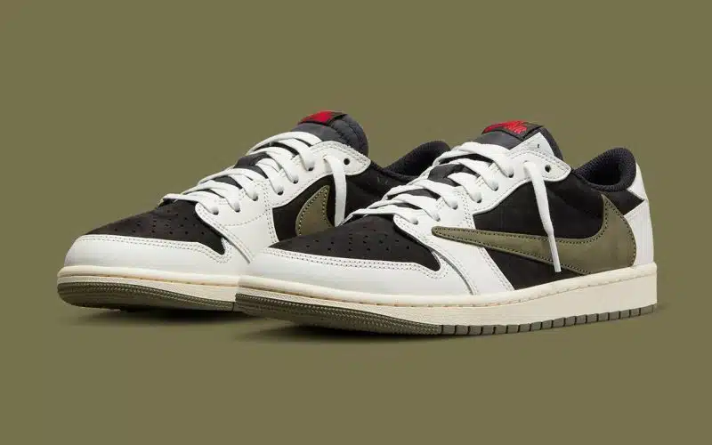 Travis Scott x Air Jordan 1 Low OG WMNS ‘’Olive’’ - DZ4137-106