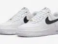 Nike Air Force 1 Low '07 LV8 ‘’40th Anniversary’’ - White/Black - DQ7658-100