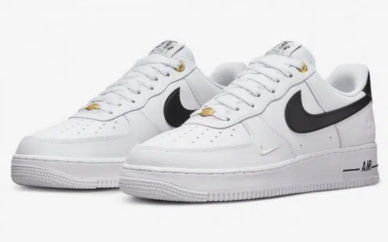 Nike Air Force 1 Low '07 LV8 ‘’40th Anniversary’’ - White/Black - DQ7658-100