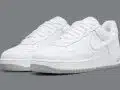Nike Air Force 1 Low Retro ‘’Color of the Month’’ - White and Metallic Silver - DZ6755-100