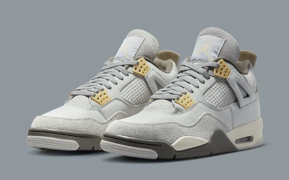 Air Jordan 4 SE Craft ‘’Photon Dust and Pale Vanilla’’ - DV3742-021