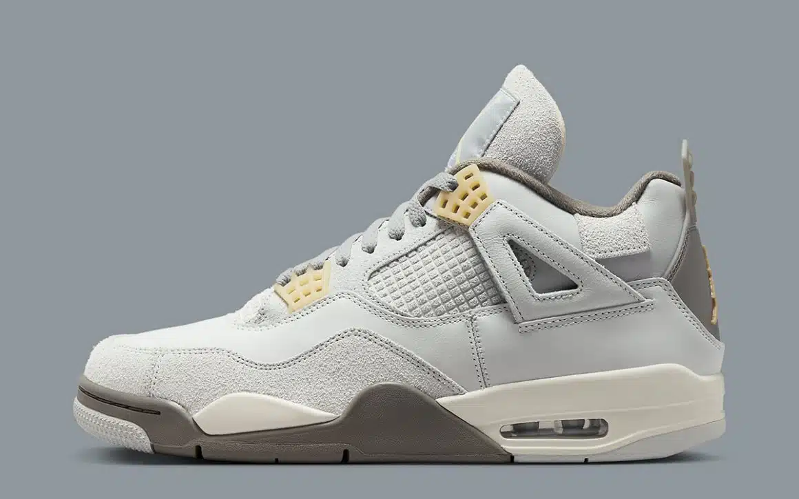 Air Jordan 4 SE Craft ‘’Photon Dust and Pale Vanilla’’ - DV3742-021