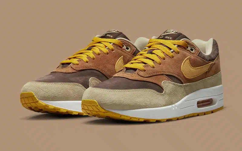 Nike Air Max 1 PRM ‘’Ugly Duckling’’ - Pecan and Yellow Ochre - DZ0482-200