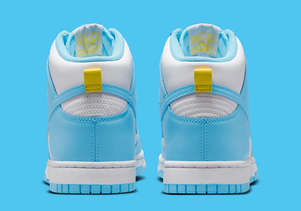 Nike Dunk High Retro ‘’Blue Chill’’ - Homer Simpson - DD1399-401