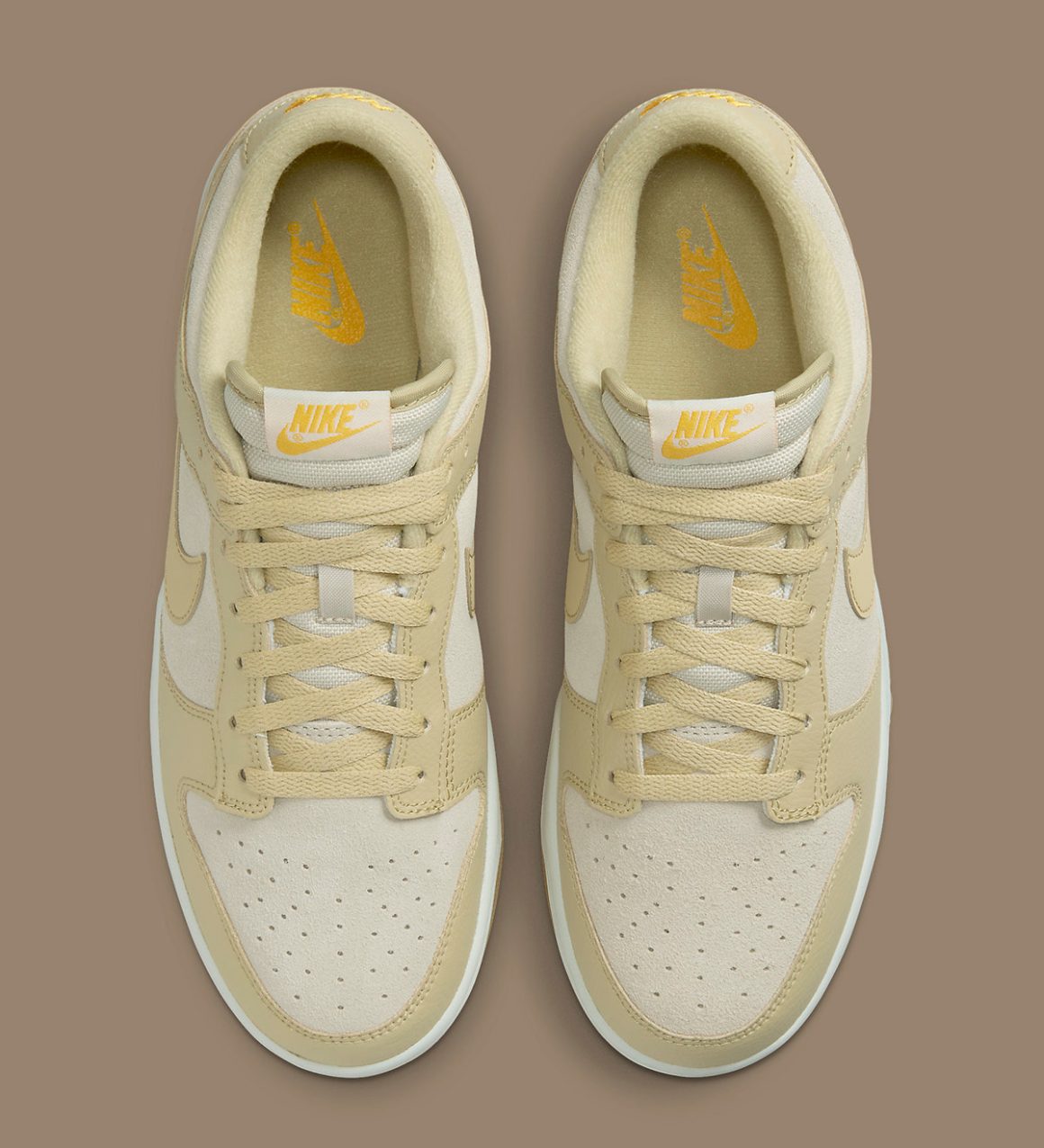 Nike Dunk Low ‘’Khaki Suede Gum’’ - DZ4513-200