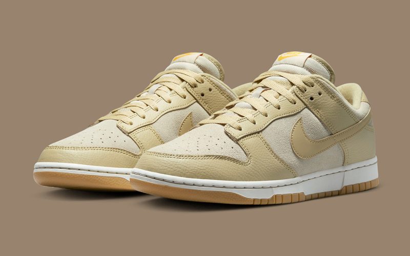 Nike Dunk Low ‘’Khaki Suede Gum’’ - DZ4513-200