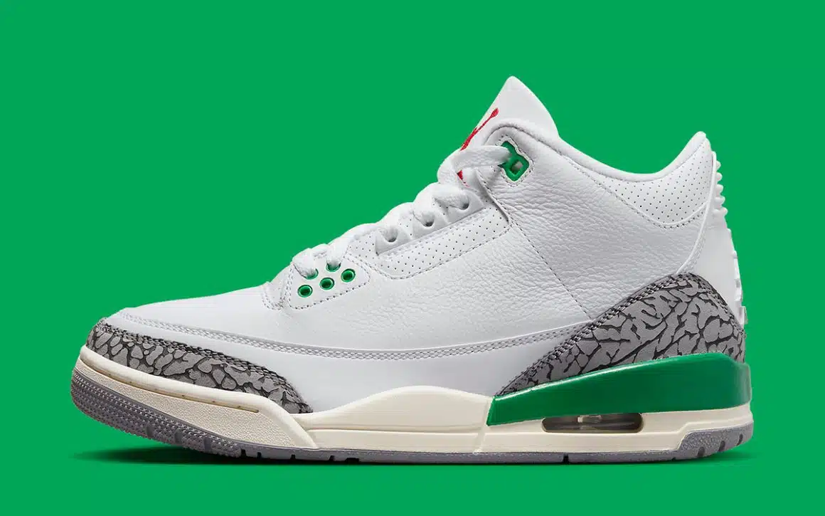Air Jordan 3 WMNS ‘’Lucky Green’’ - CK9646-136