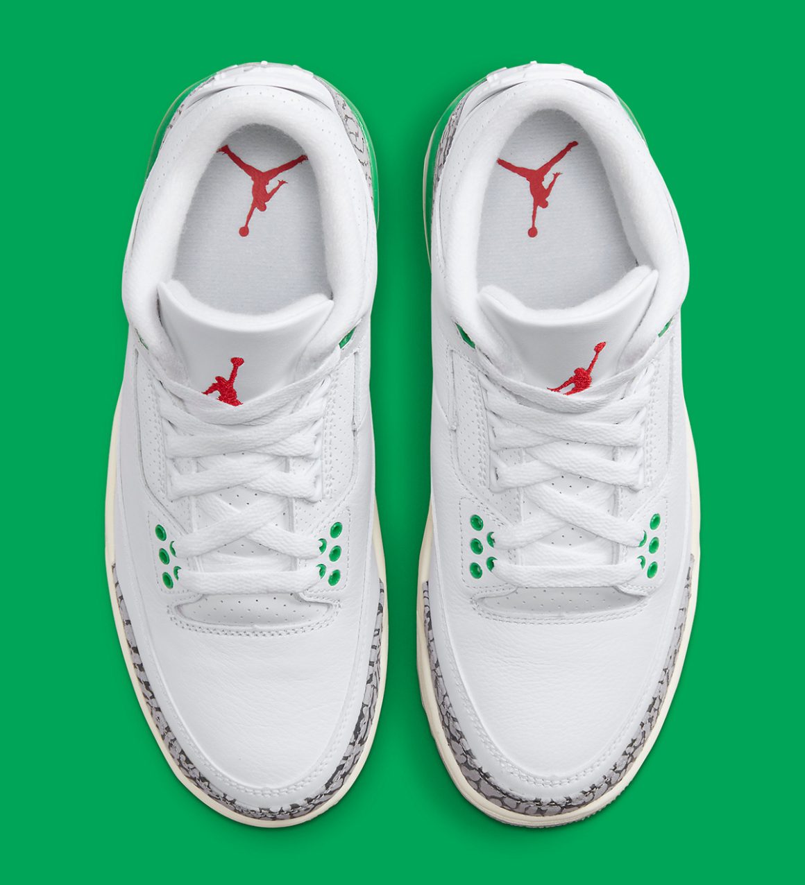 Air Jordan 3 WMNS ‘’Lucky Green’’ - CK9646-136