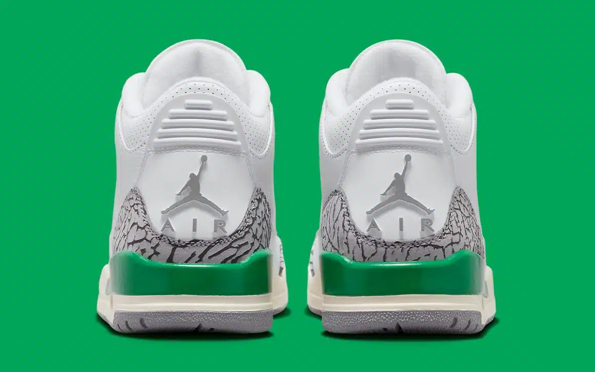 Air Jordan 3 WMNS ‘’Lucky Green’’ - CK9646-136