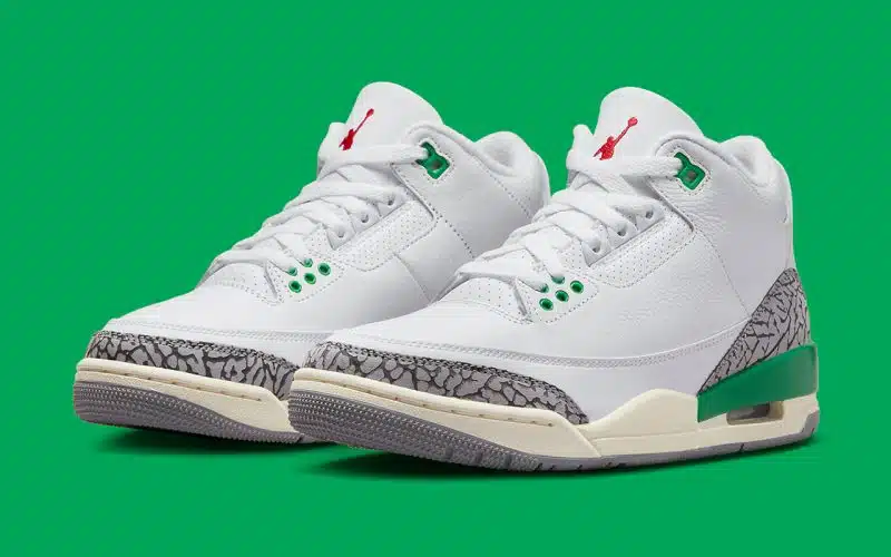 Air Jordan 3 WMNS ‘’Lucky Green’’ - CK9646-136