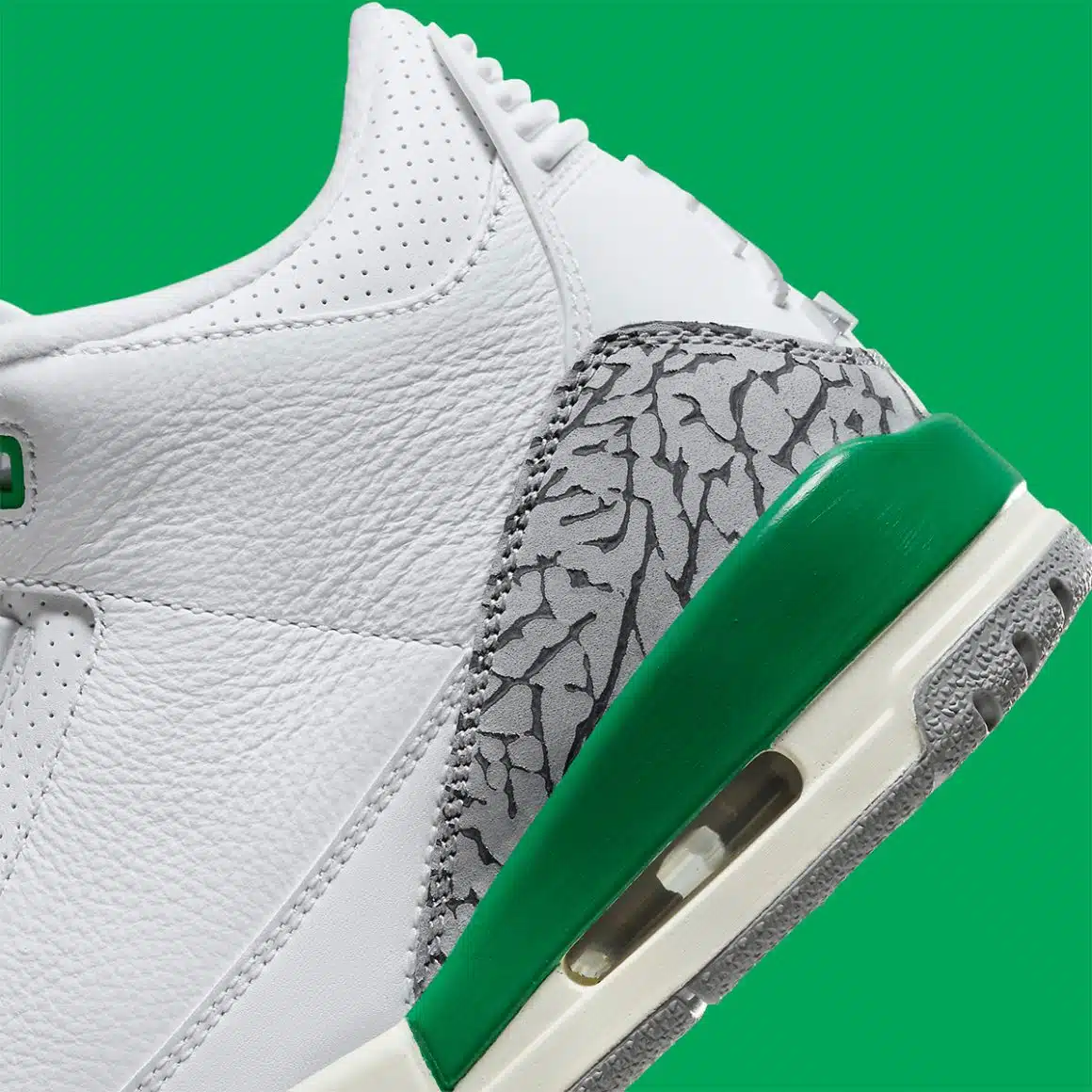 Air Jordan 3 WMNS ‘’Lucky Green’’ - CK9646-136