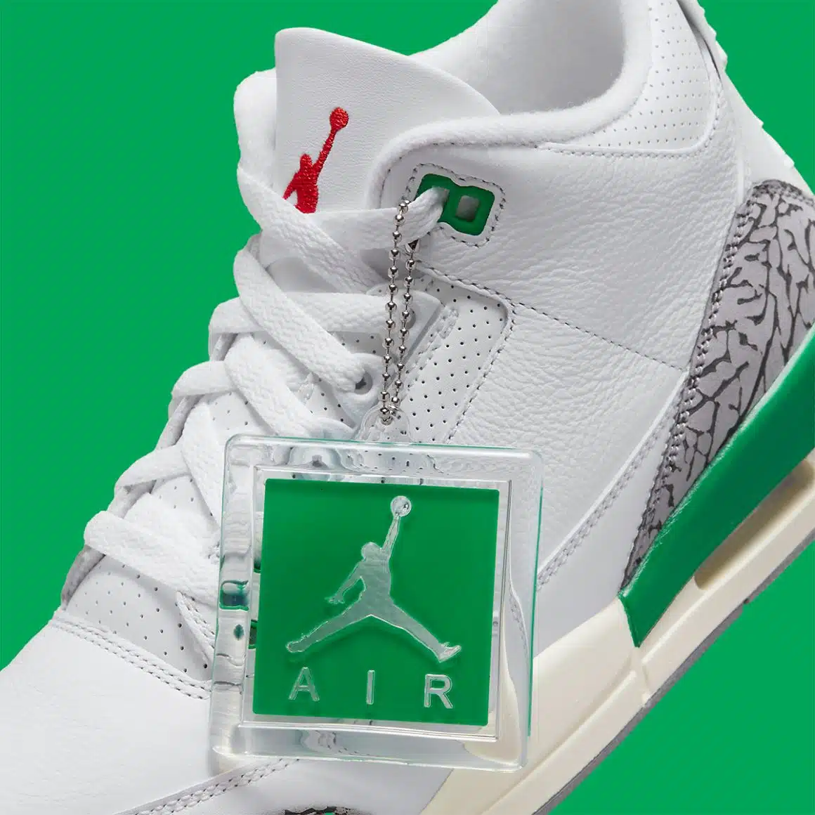 Air Jordan 3 WMNS ‘’Lucky Green’’ - CK9646-136