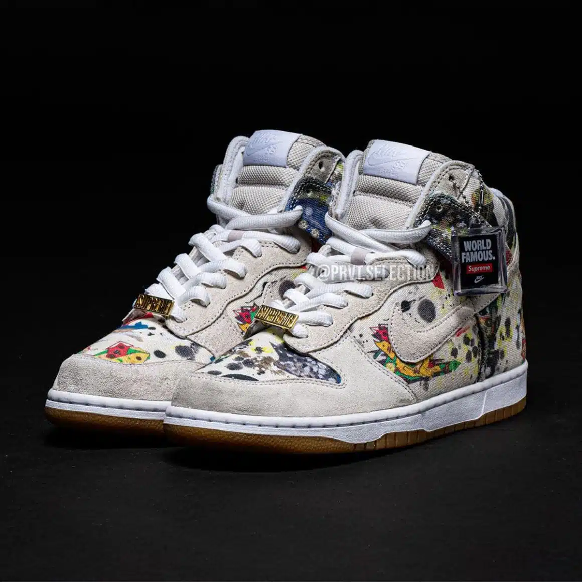 Supreme x Nike SB Dunk High ‘’Rammellzee’’ - FD8779-100