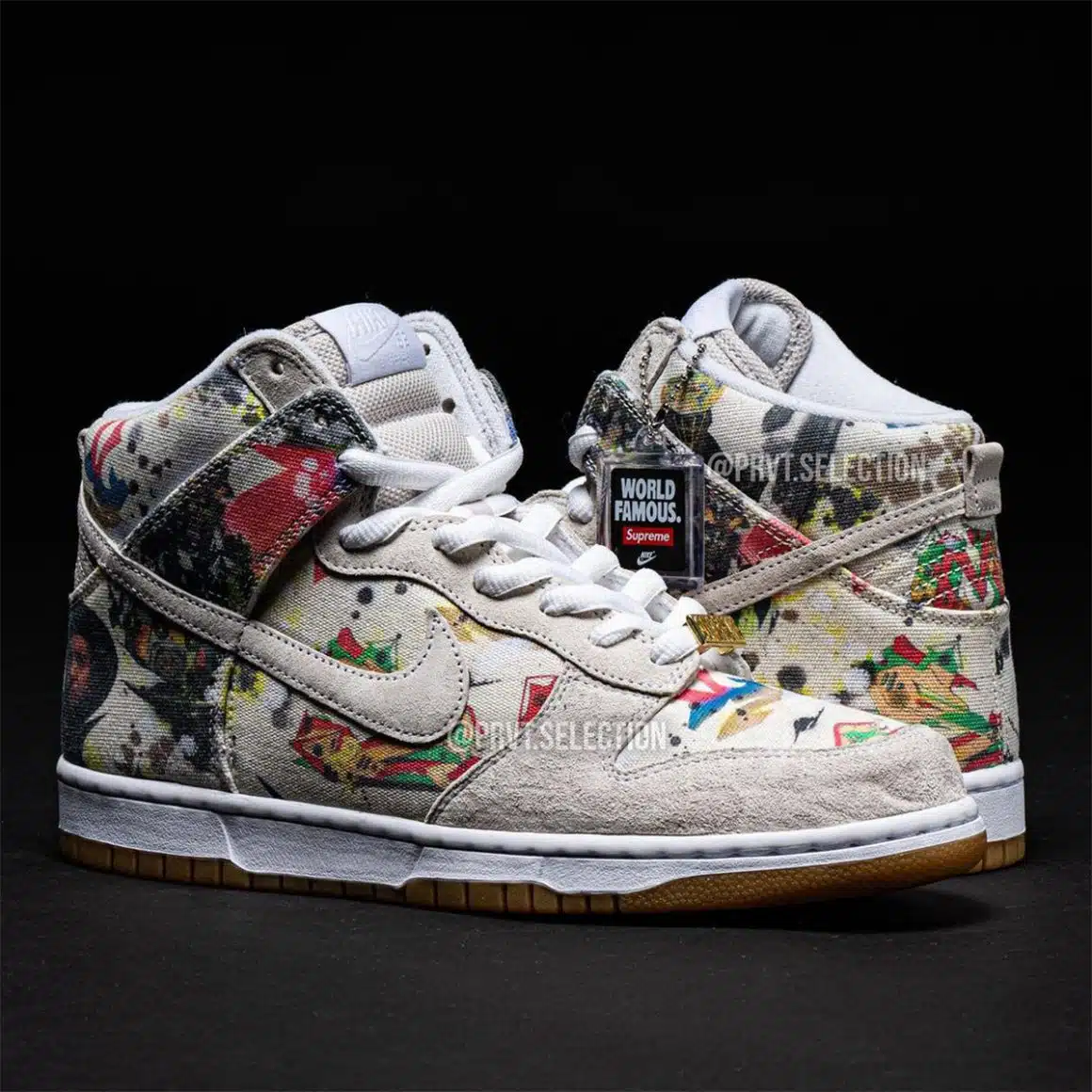Supreme x Nike SB Dunk High ‘’Rammellzee’’ - FD8779-100