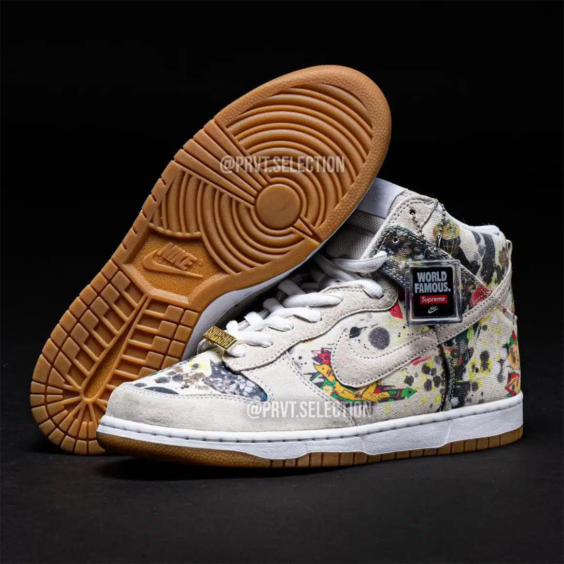 Supreme x Nike SB Dunk High ‘’Rammellzee’’ - FD8779-100