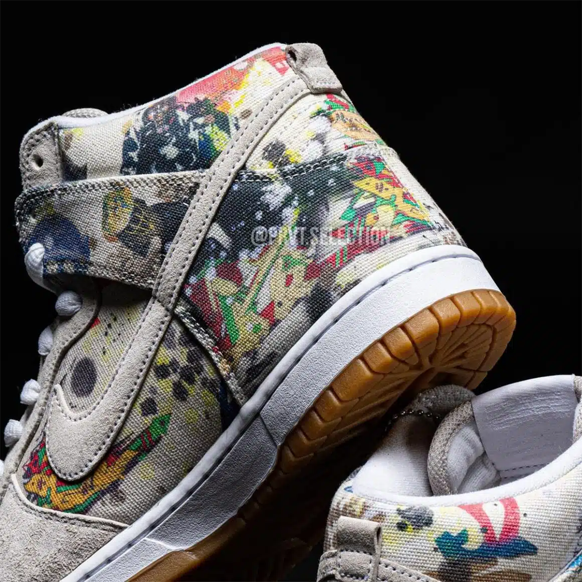 Supreme x Nike SB Dunk High ‘’Rammellzee’’ - FD8779-100