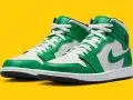 Air Jordan 1 Mid ‘’Lucky Green’’ - DQ8426-301