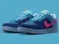 Run The Jewels x Nike SB Dunk Low ‘’Deep Royal Blue and Active Pink’’ - DO9404-400