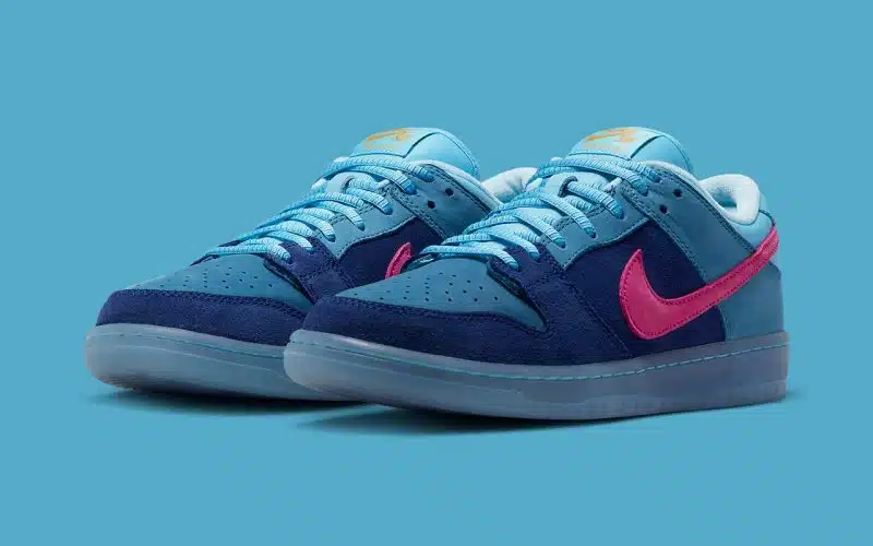 Run The Jewels x Nike SB Dunk Low ‘’Deep Royal Blue and Active Pink’’ - DO9404-400