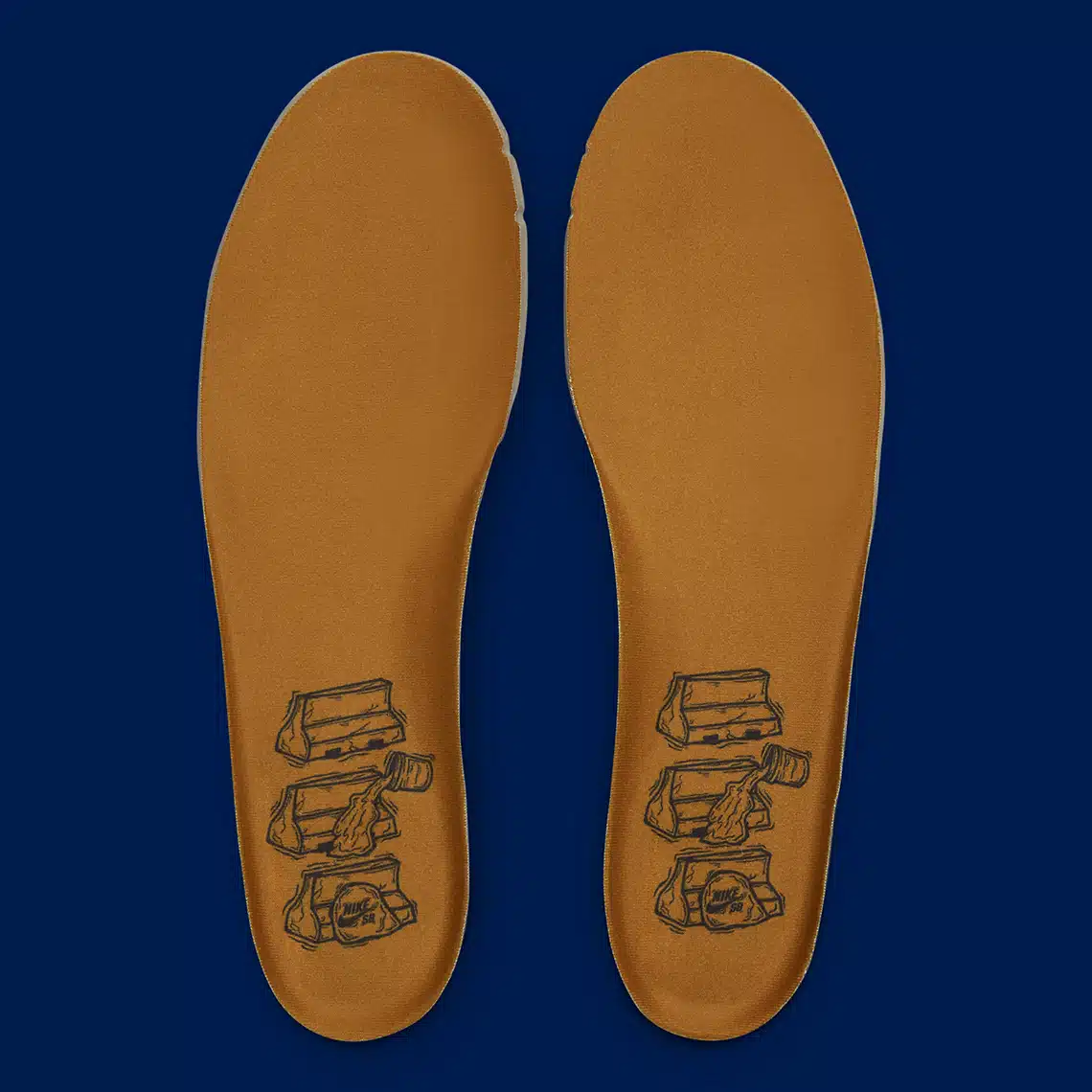 Nike SB Dunk Low ‘’Desert Ochre and Midnight Navy’’ - DX6775-400