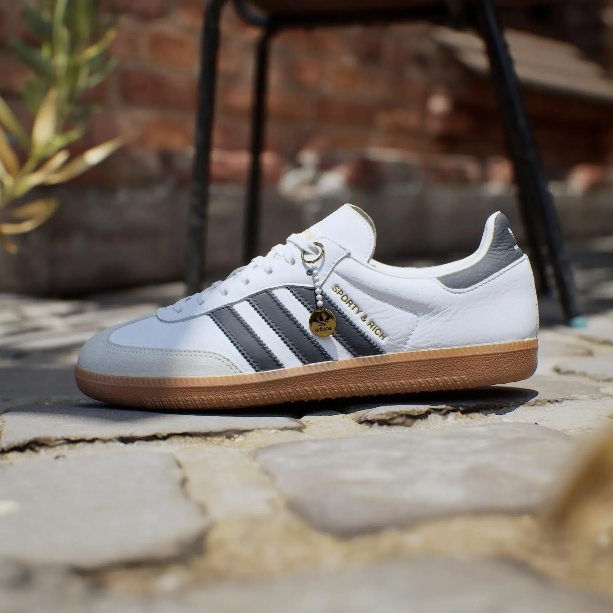 Sporty & Rich x adidas Samba OG ''White/Black'' - HP3354