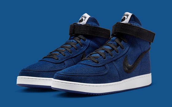 Stüssy x Nike Vandal High ‘’Deep Royal Blue’’ - DX5425-400