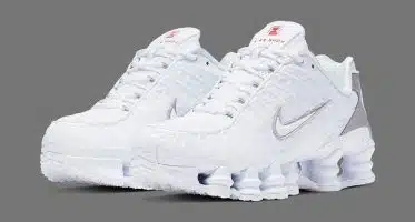 NikeShox TL ‘’White and Max Orange’’