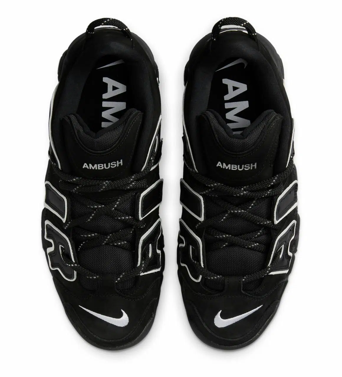AMBUSH x Nike Air More Uptempo Low ‘’Black and White’’ - FB1299-001