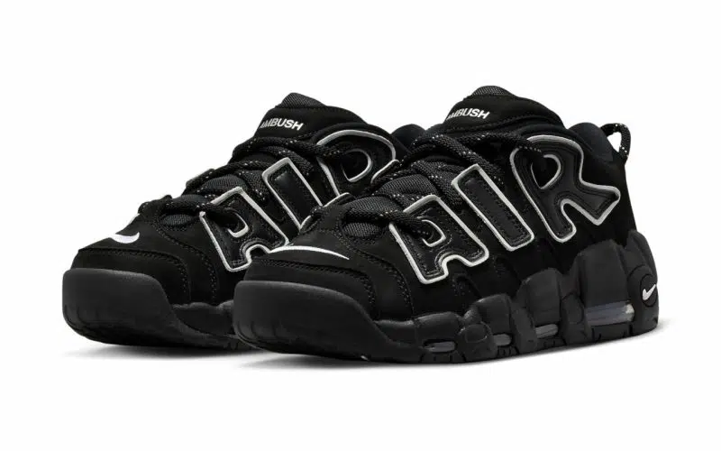 AMBUSH x Nike Air More Uptempo Low ‘’Black and White’’ - FB1299-001