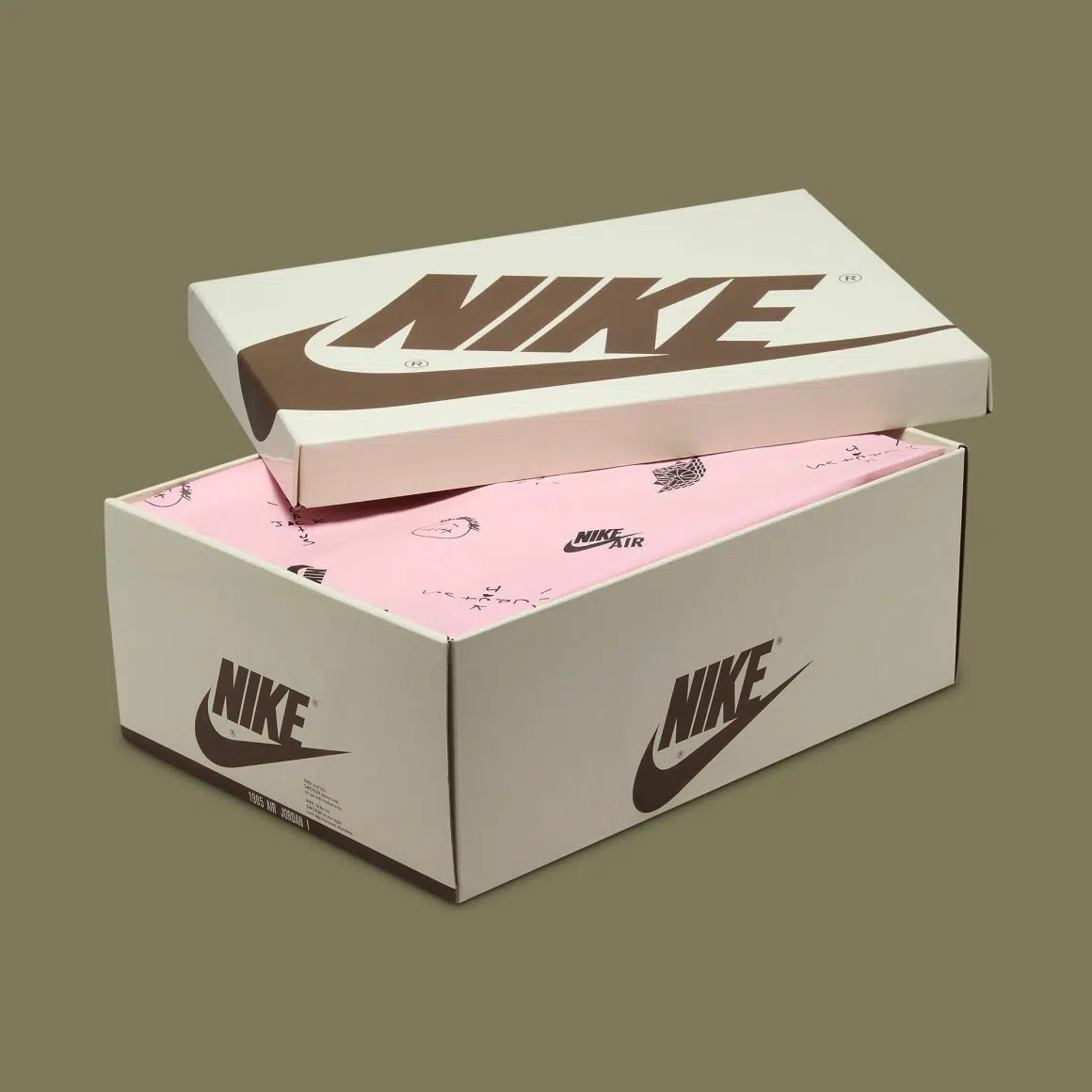 Travis Scott x Air Jordan 1 Low Golf ‘’Neutral Olive’’ - FZ3124-200