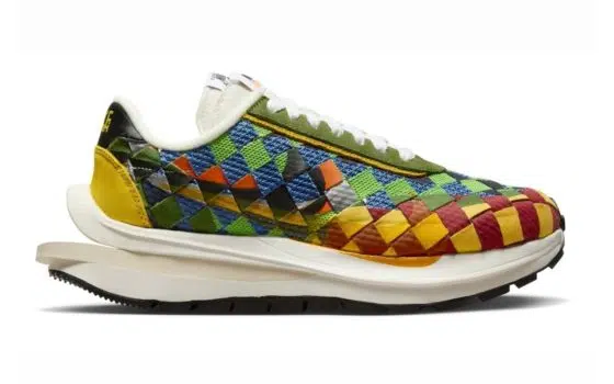 Jean Paul Gaultier x sacai x Nike VaporWaffle Woven ‘’Green Gusto’’ - DR5209-300