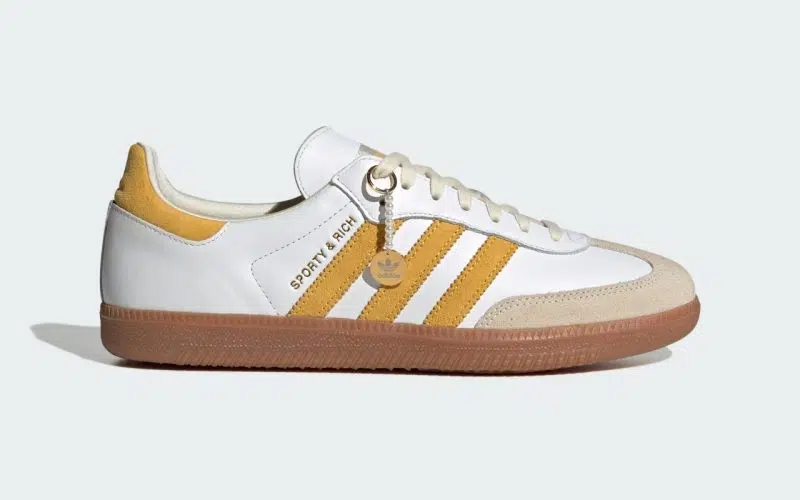 Sporty & Rich x adidas Samba OG ‘’White/Bold Gold’’ - IF5661