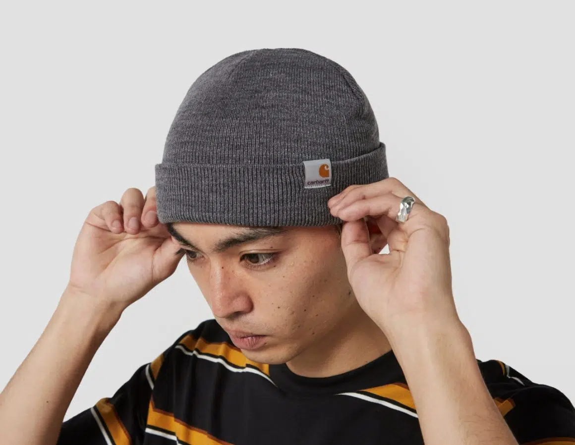 Bonnet Carhartt WIP - Status Gris
