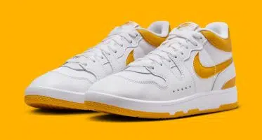 NikeMac Attack ‘’White and Yellow Ochre’’