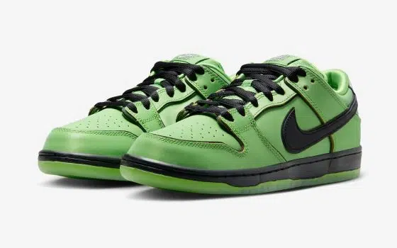 The Powerpuff Girls x Nike SB Dunk Low ‘’Buttercup’’ - FZ8319-300